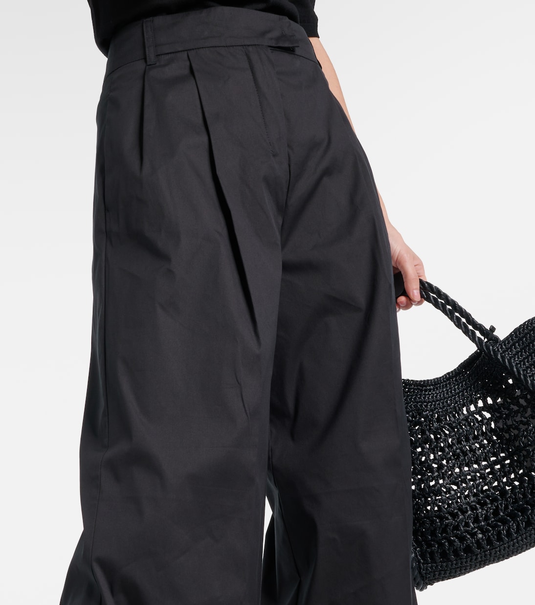 Weite Hose Cassia aus Popeline | 'S Max Mara