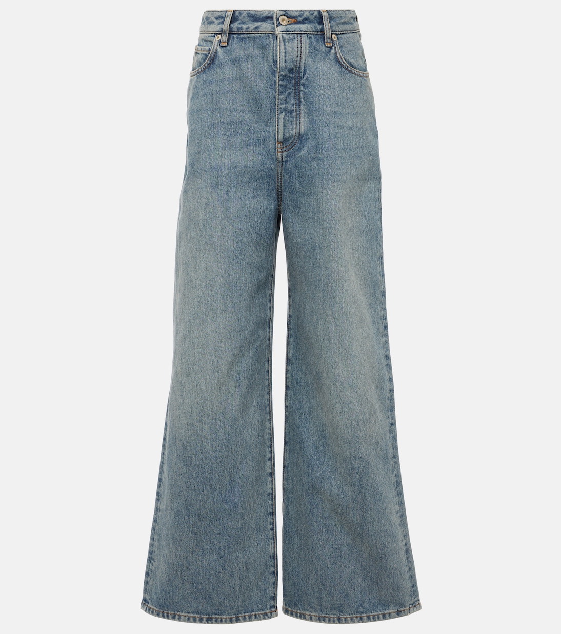 High-Rise Wide-Leg Jeans | Loewe