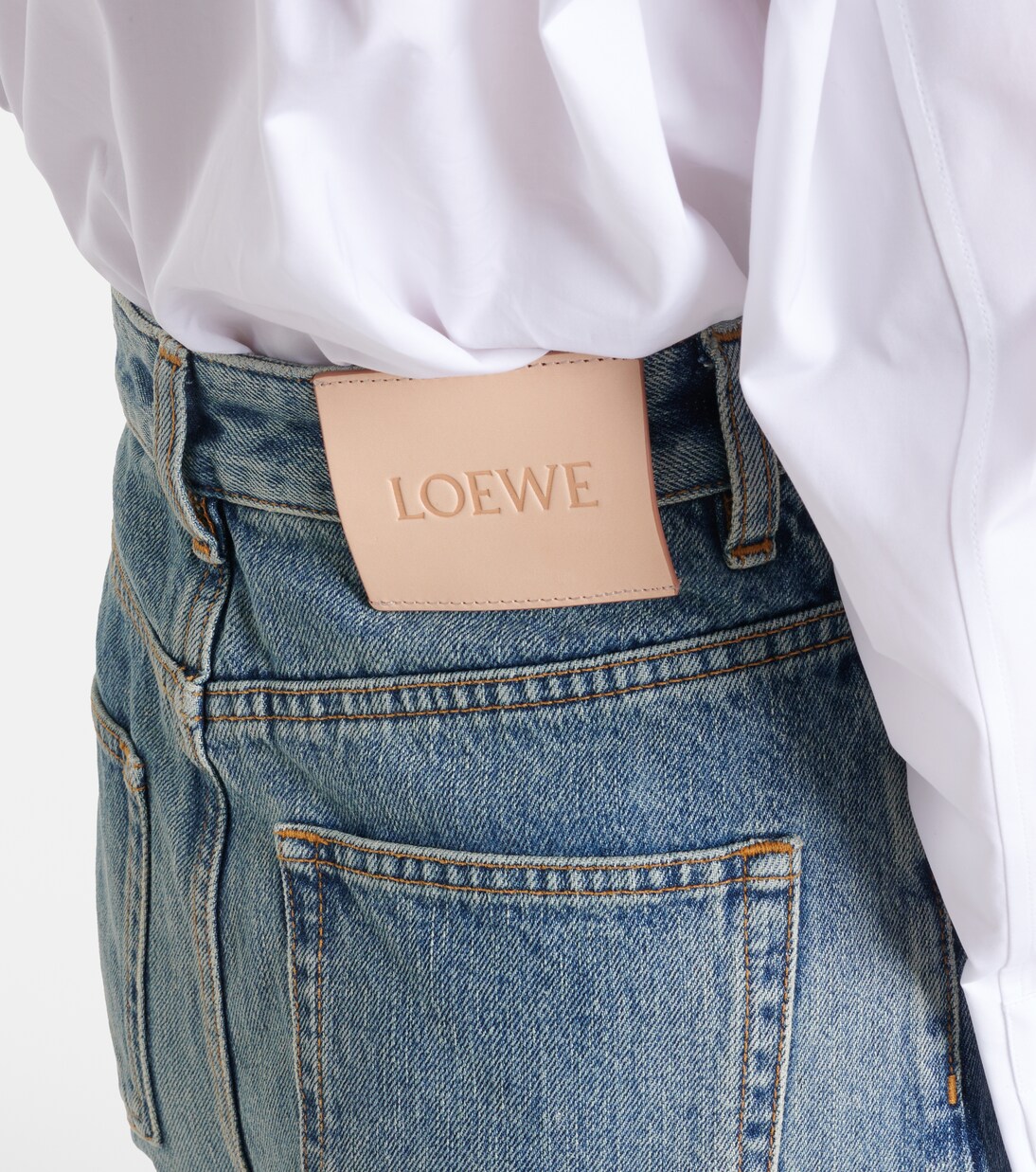 High-Rise Wide-Leg Jeans | Loewe
