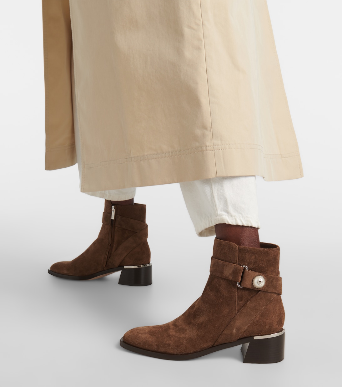 Bottines Noor 45 en cuir | Jimmy Choo