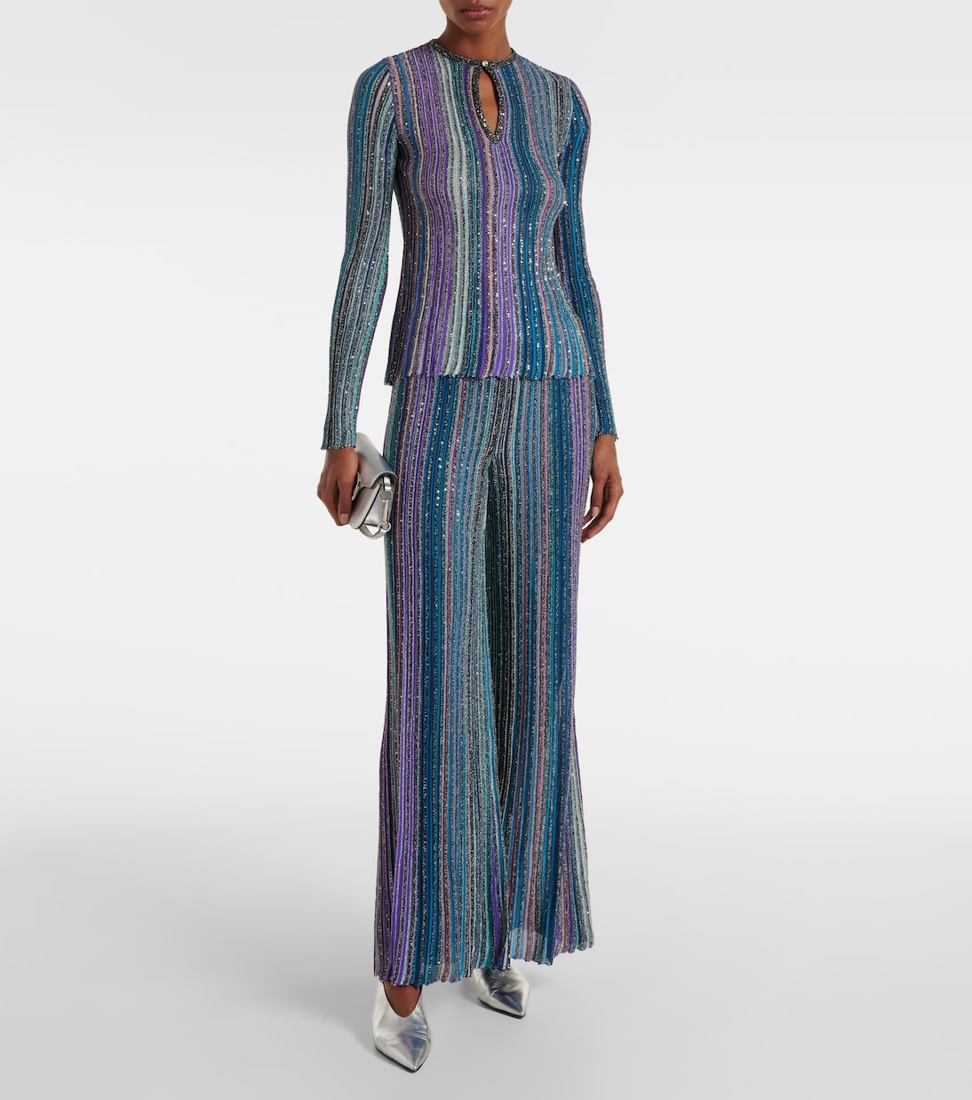 Camiseta Brillante Missoni para Jóvenes con Estilo