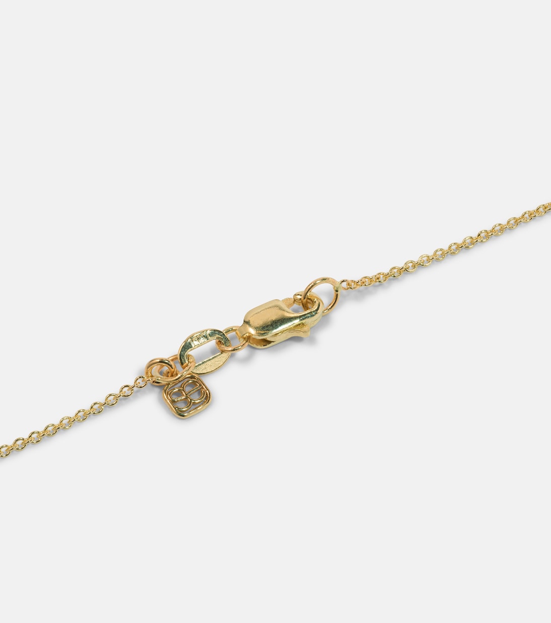 Collar con colgante The Universe Coin de oro de 14 ct con piedras | Sydney Evan
