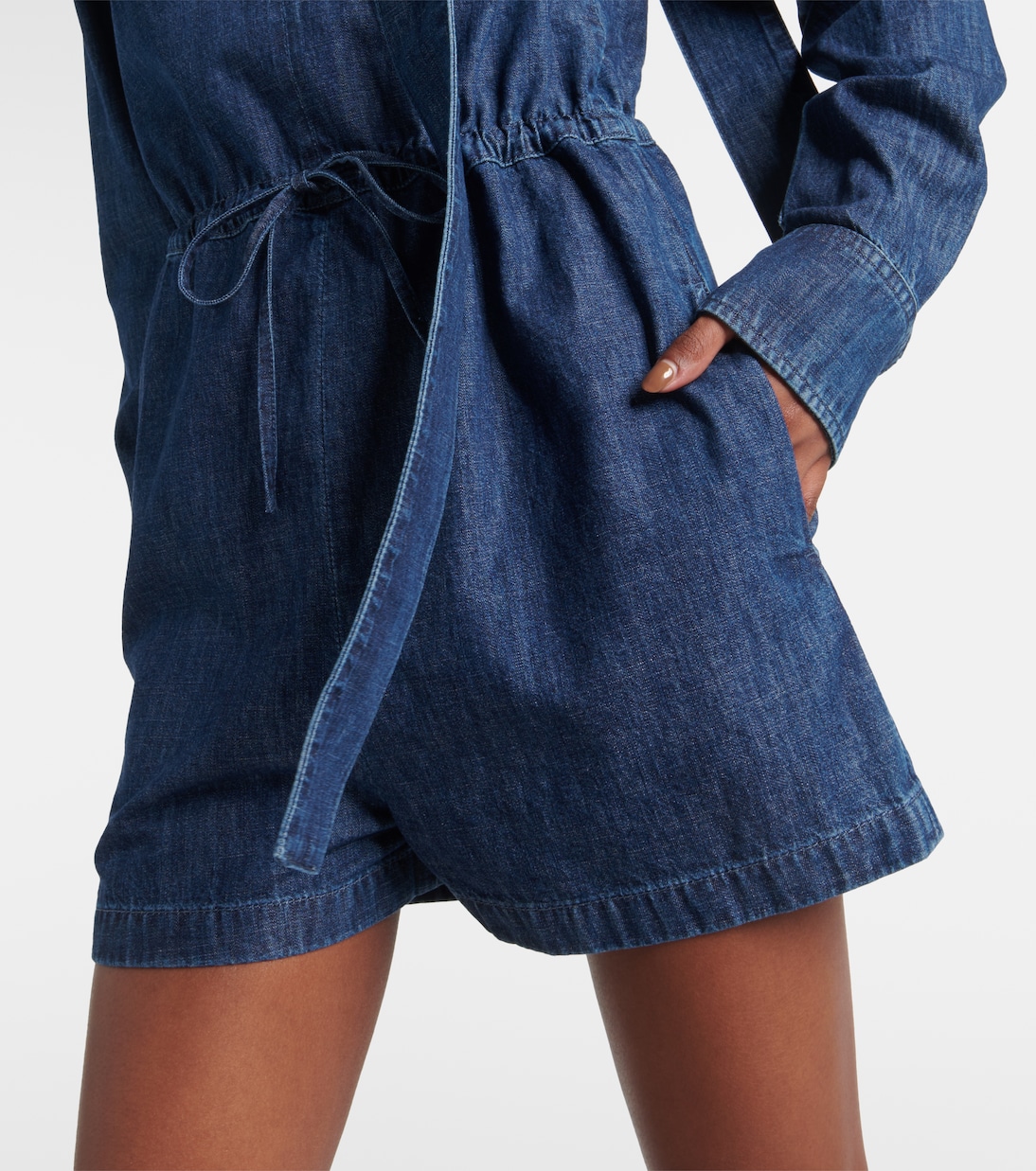 Playsuit VGold aus Denim | Valentino