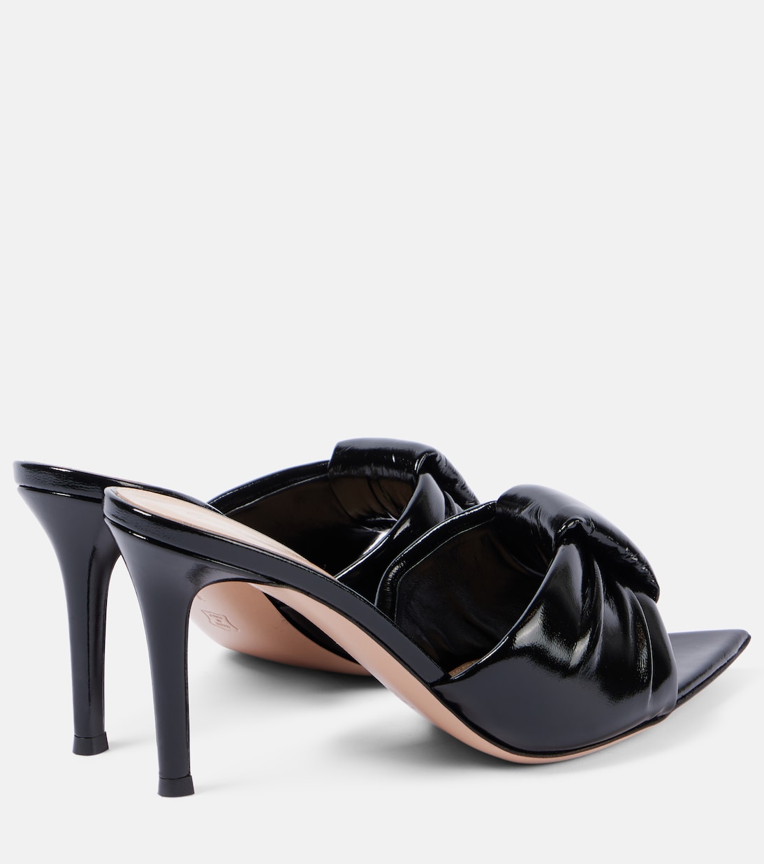 Love patent leather mules | Gianvito Rossi