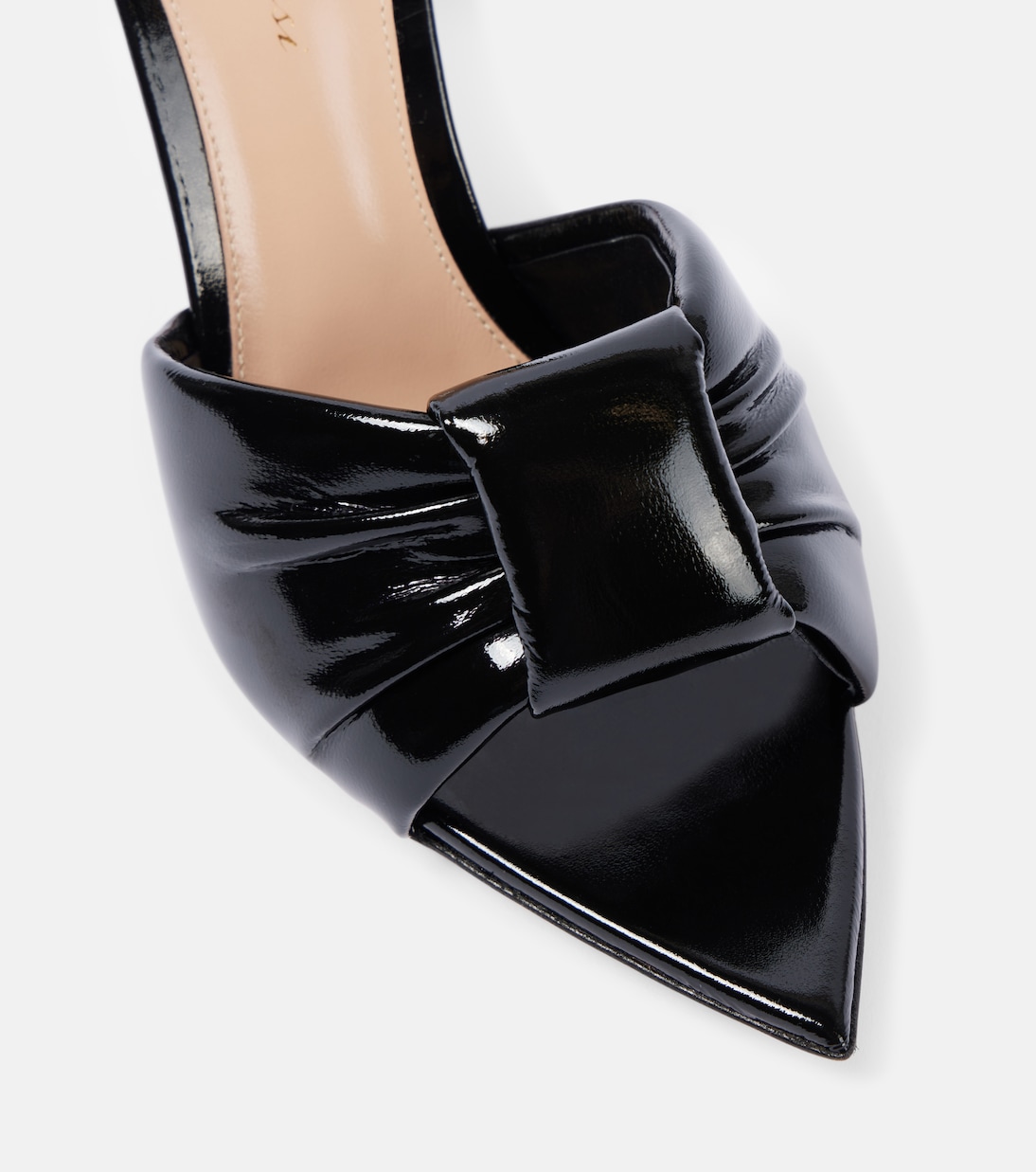 Love patent leather mules | Gianvito Rossi