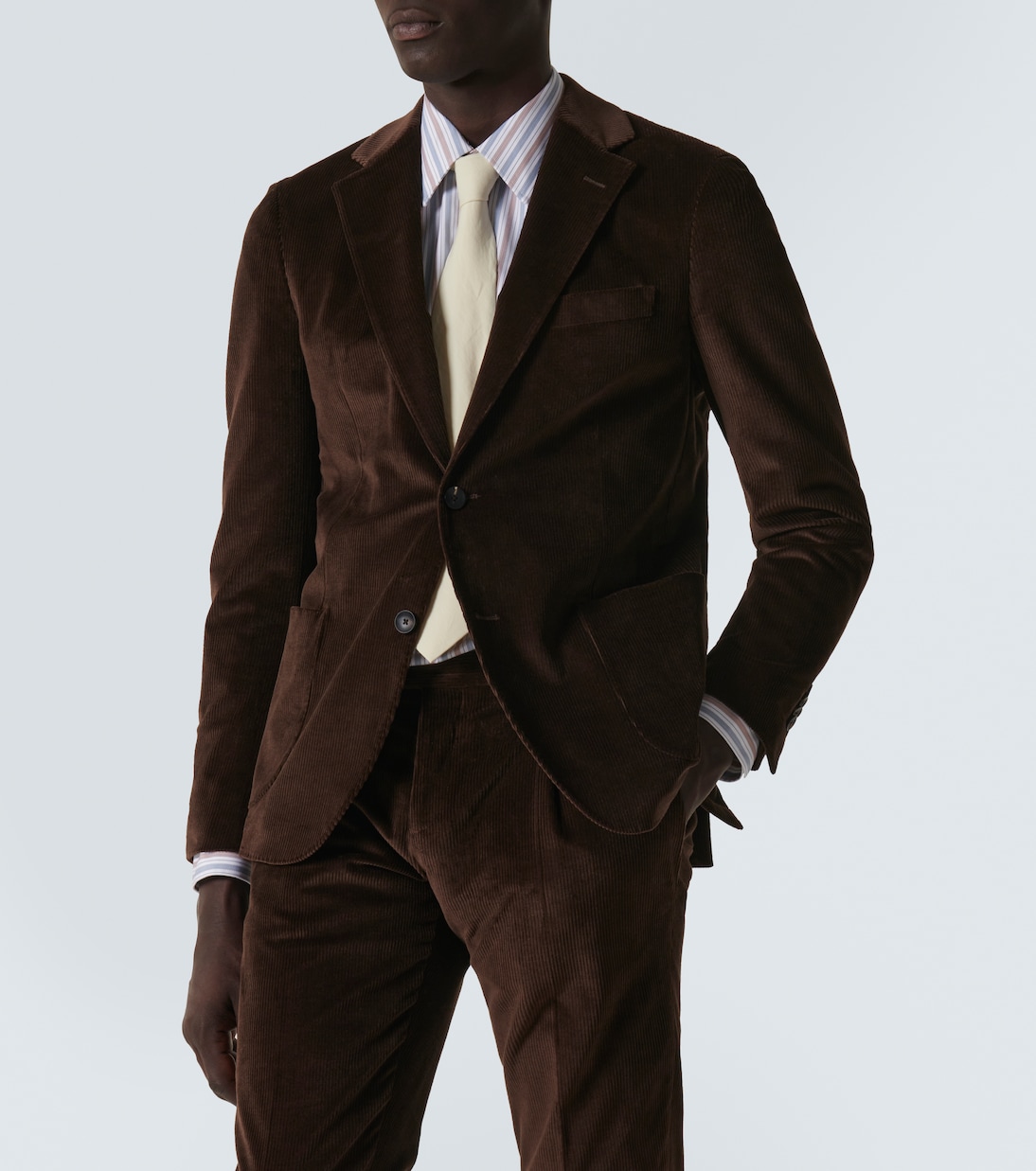 Blazer aus Cord | Lardini