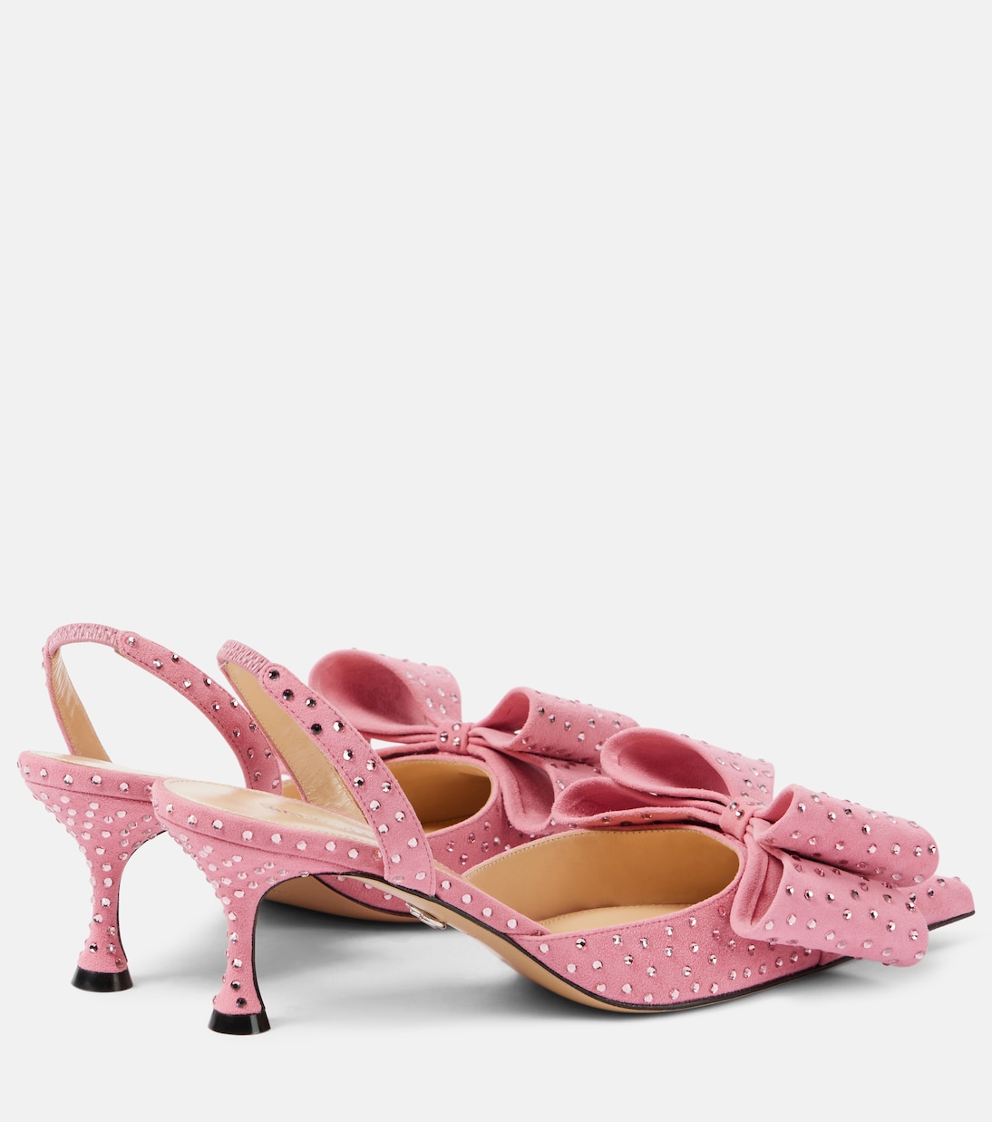 Ballerines Le Cadeau en daim à ornements | Mach & Mach