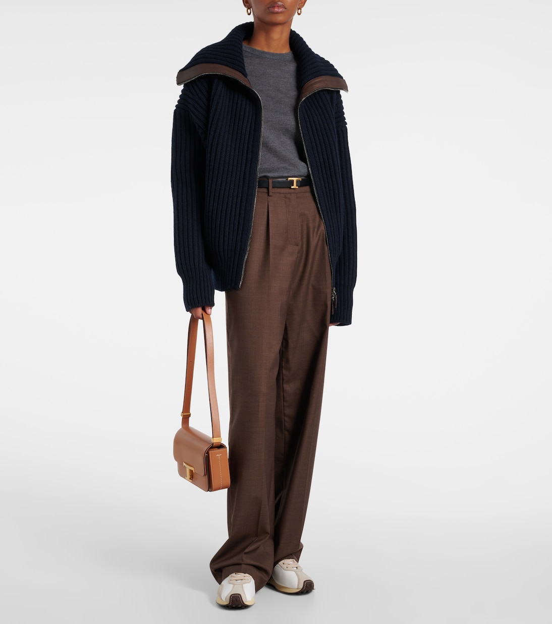T Timeless Micro leather crossbody Bag | Tod's