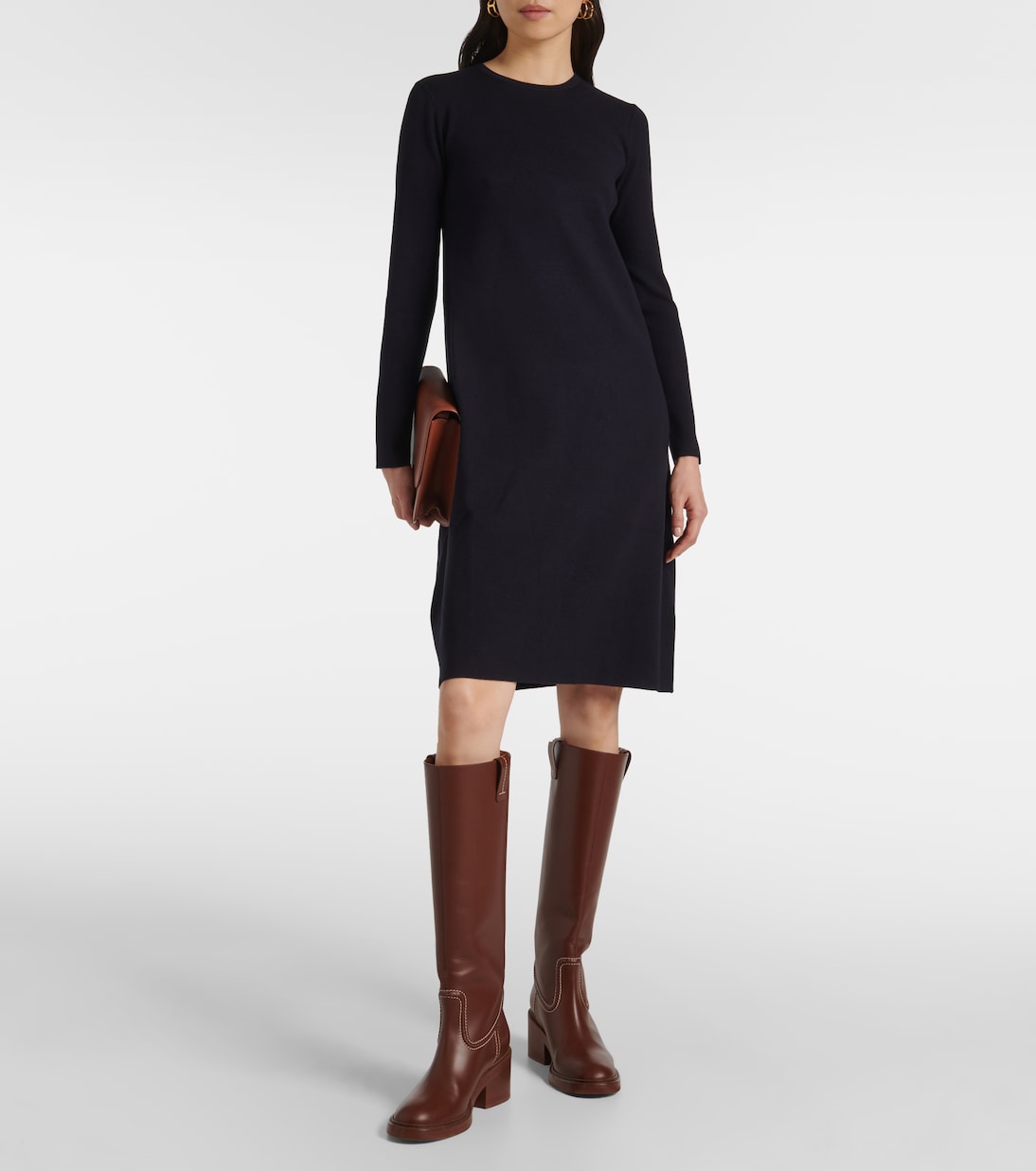 Vestido corto Leisure de punto | Max Mara