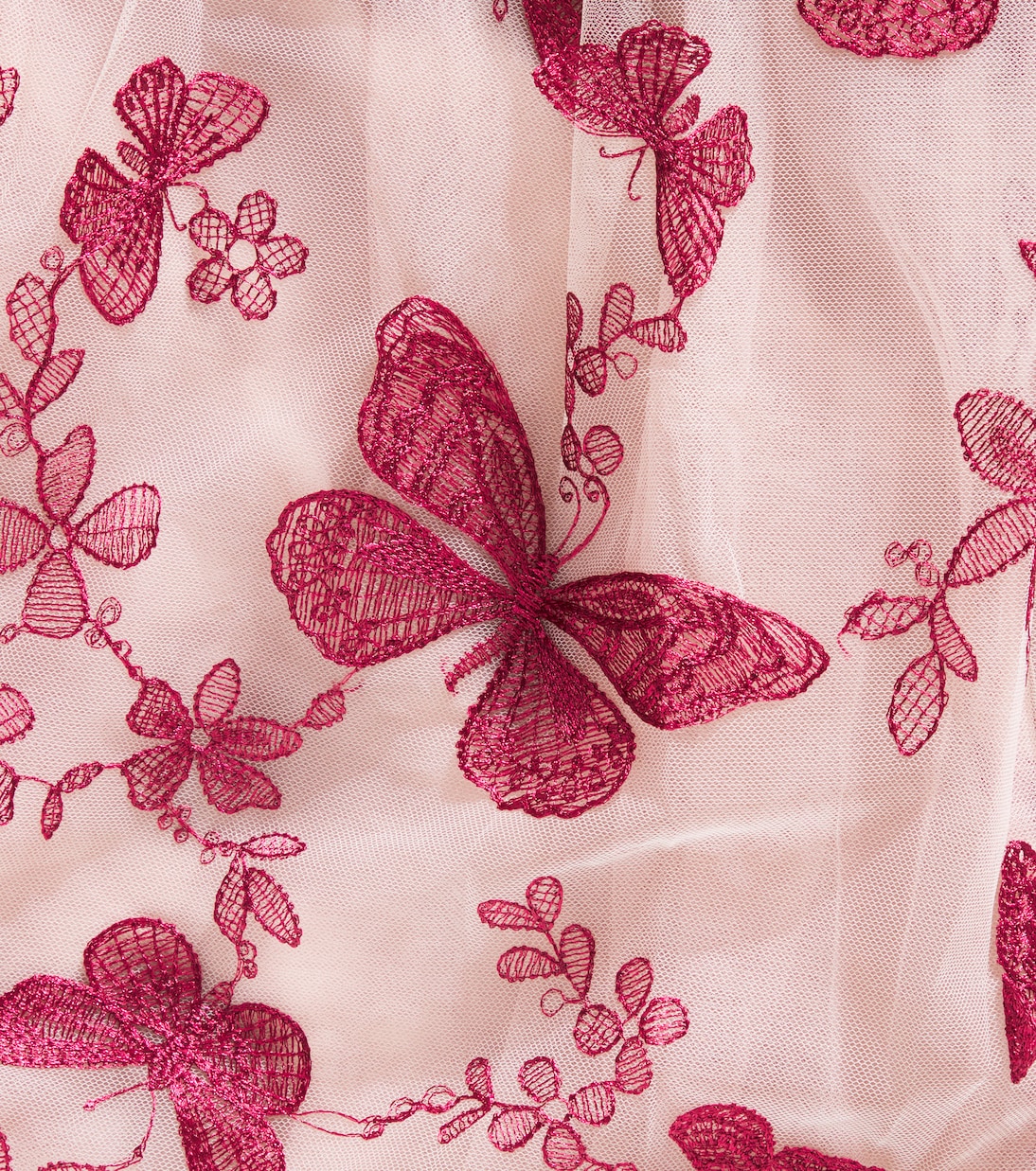 Abito Butterfly in tulle con ricamo | Petite Amalie  