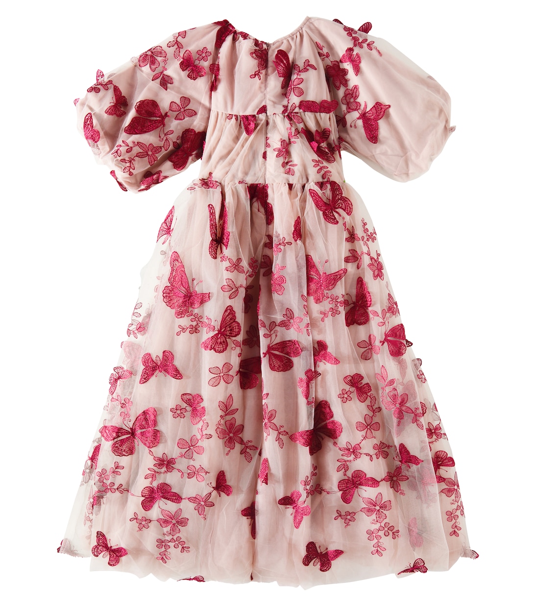 Abito Butterfly in tulle con ricamo | Petite Amalie  