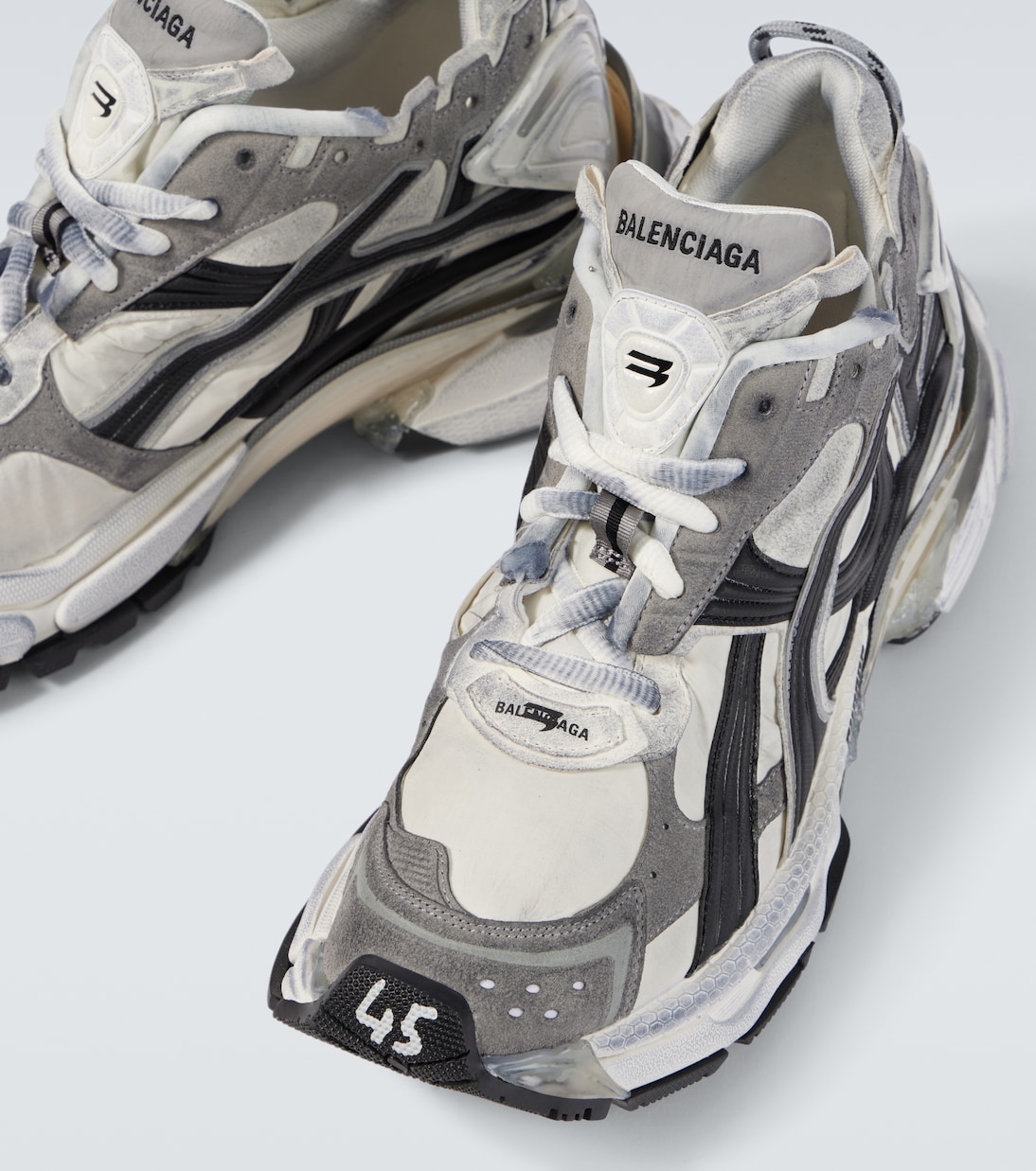 Runner sneakers in grey Balenciaga Mytheresa