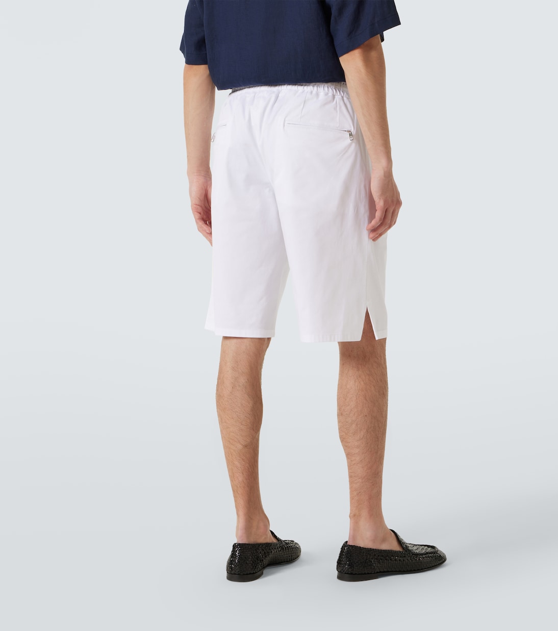 Bermuda-Shorts aus Baumwoll-Gabardine | Dolce&Gabbana