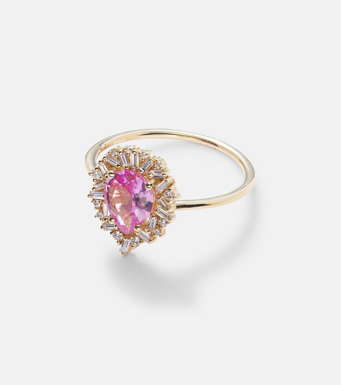 Bague en or 18 ct, diamants et saphir | Suzanne Kalan