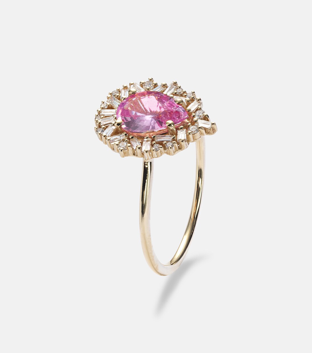 Bague en or 18 ct, diamants et saphir | Suzanne Kalan