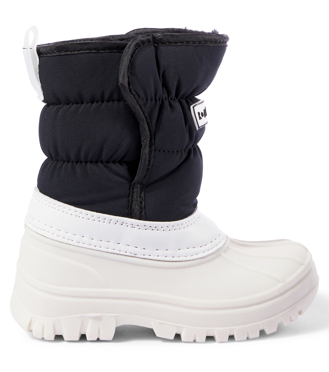 Logo fleece-lined snow boots | Roarsome