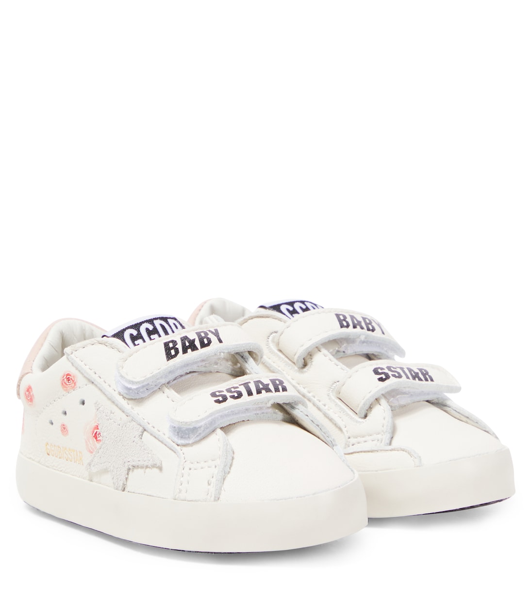 Bébé – Baskets School en cuir | Golden Goose Kids
