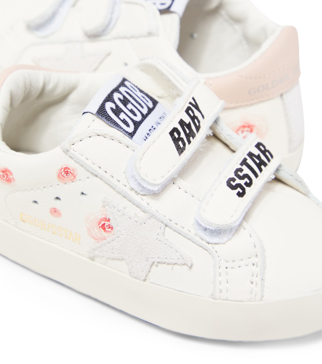 Bébé – Baskets School en cuir | Golden Goose Kids