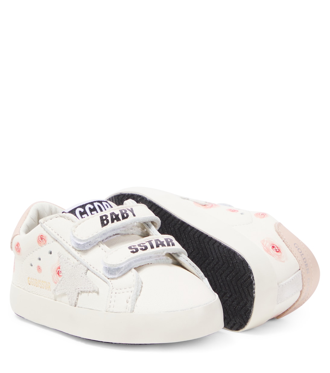 Bébé – Baskets School en cuir | Golden Goose Kids