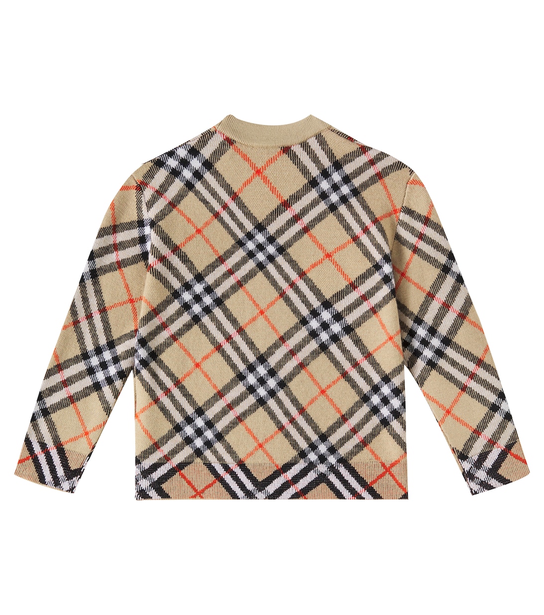Burberry Check wool cardigan | Burberry Kids