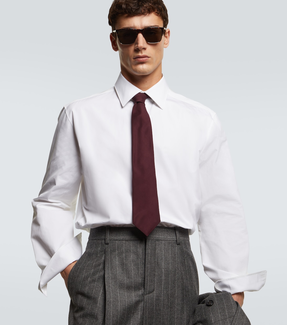 SL 768 rectangular sunglasses | Saint Laurent