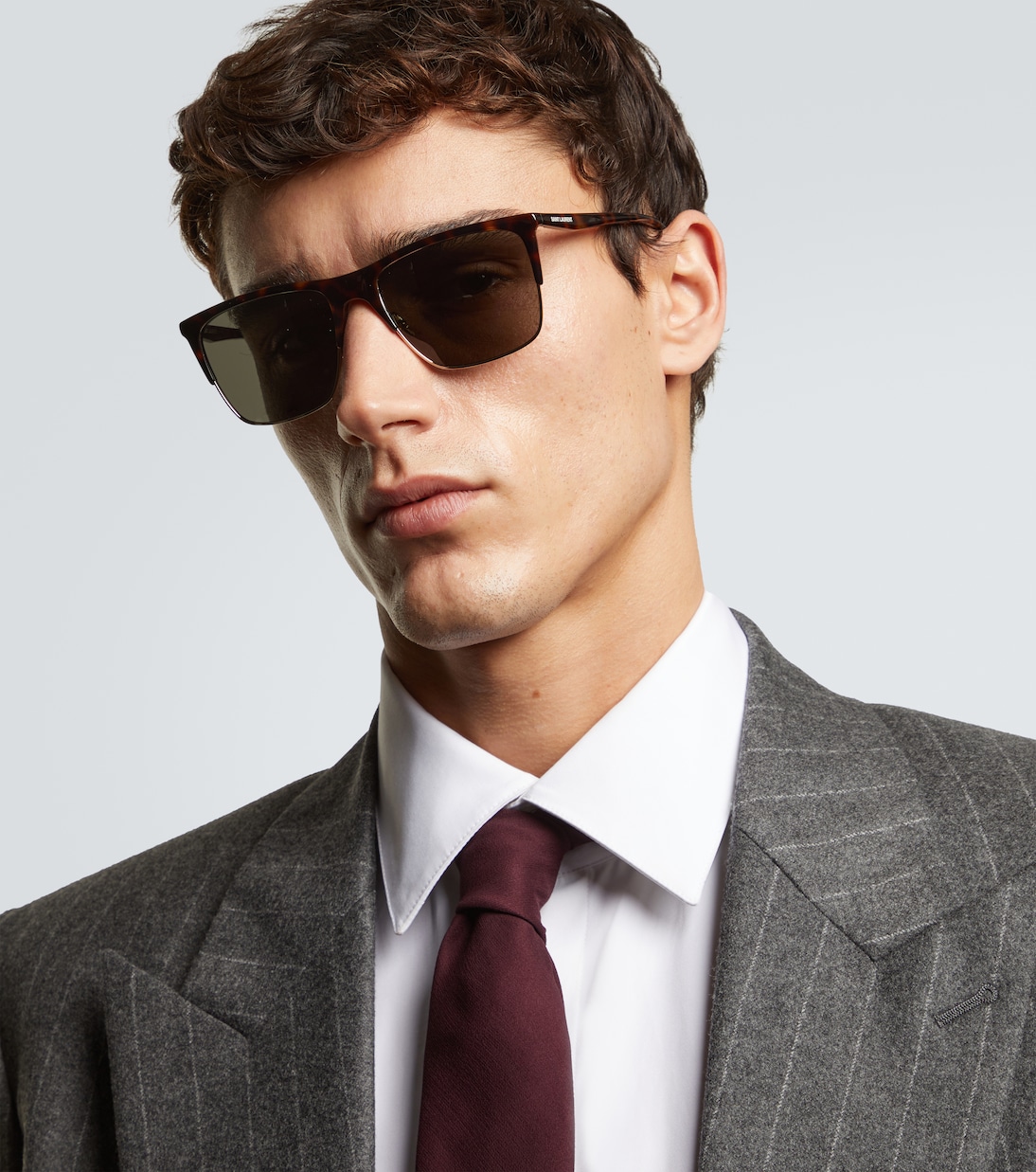 SL 768 rectangular sunglasses | Saint Laurent
