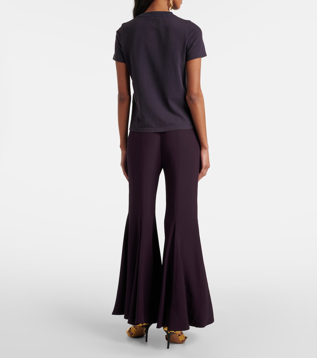 Camiseta de jersey de algodón con logo | Chloé