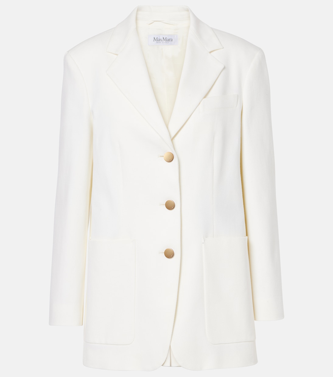 Giacca monopetto in drill di cotone | Max Mara