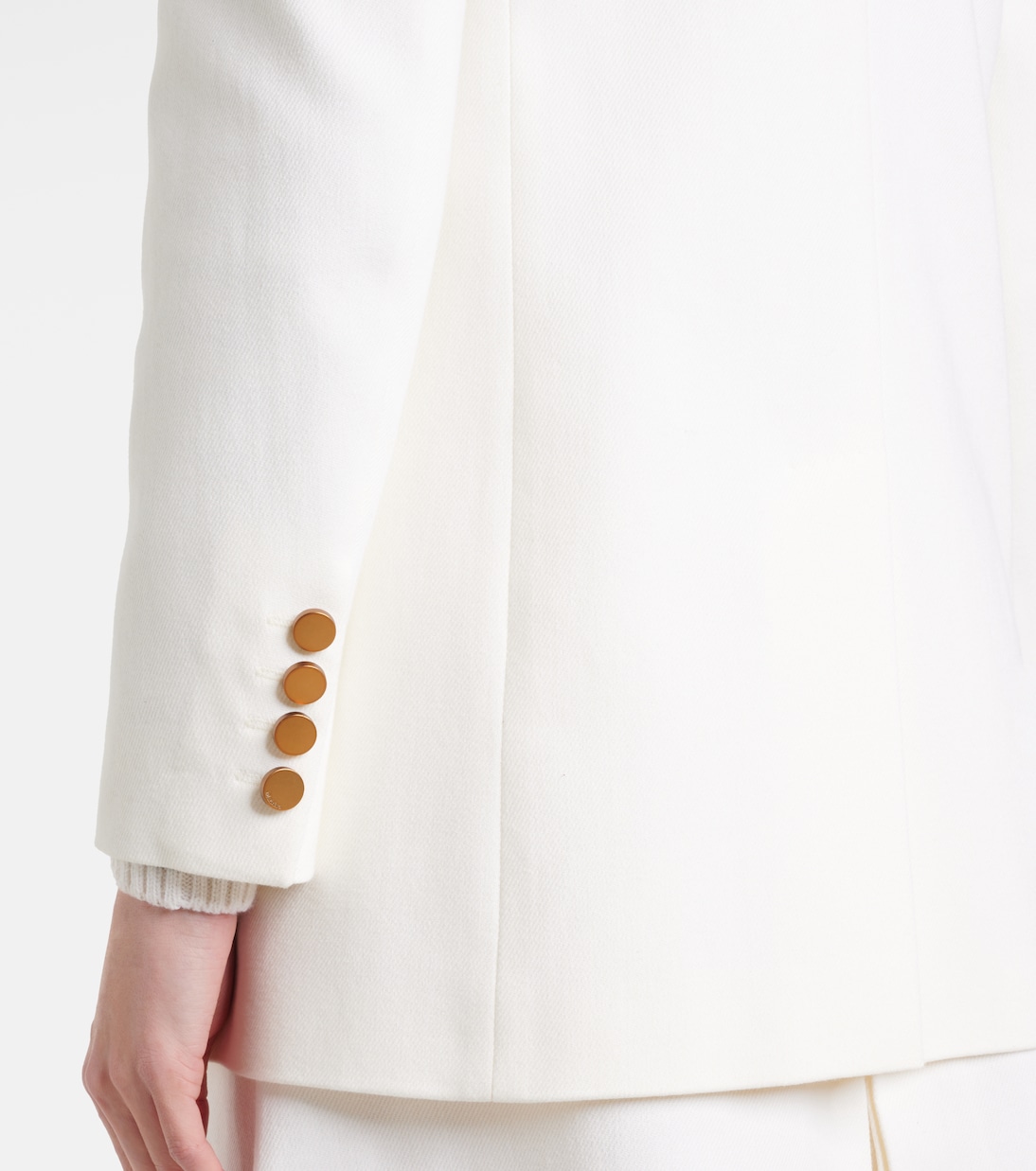 Giacca monopetto in drill di cotone | Max Mara