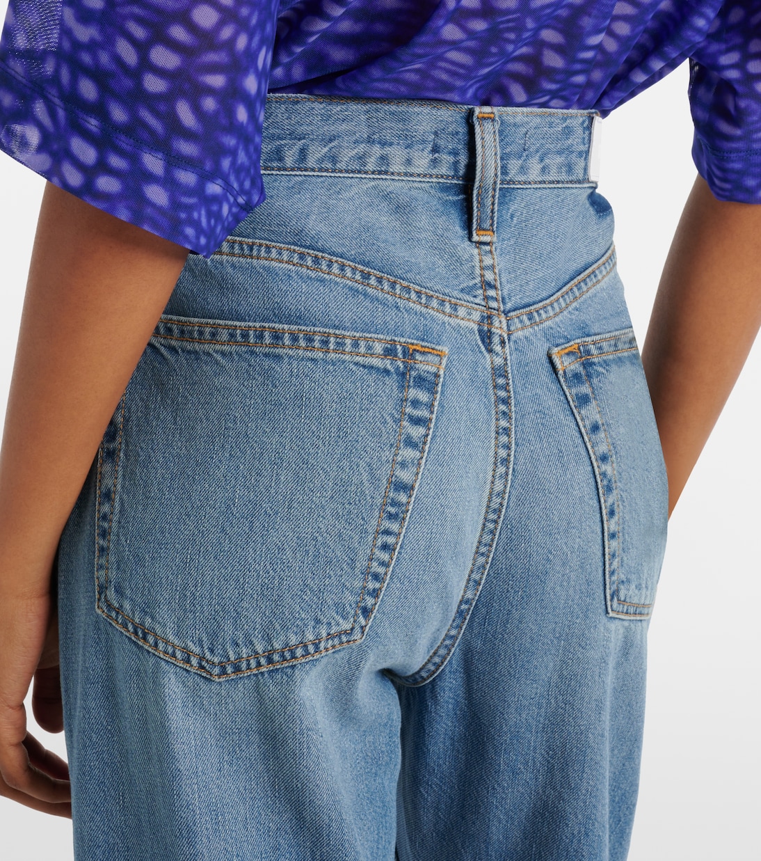 Jeans regular 90s a vita alta | Re/Done