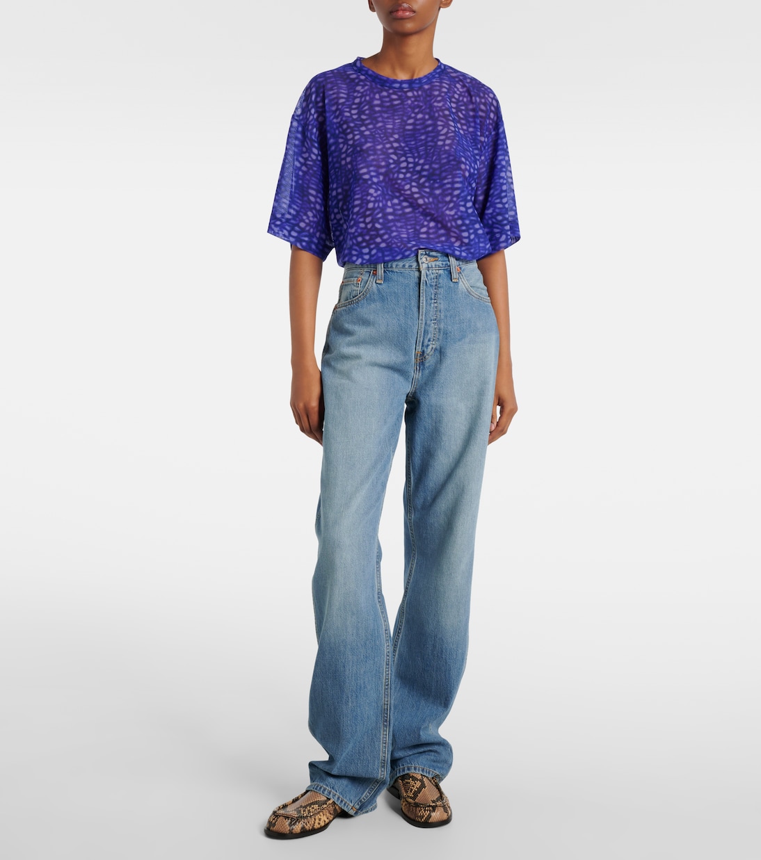 Jeans regular 90s a vita alta | Re/Done