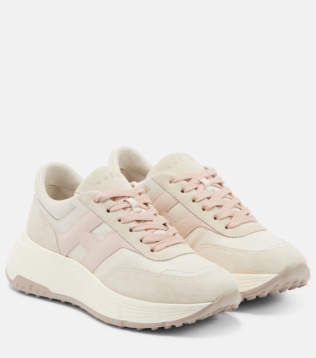 Sneakers H669 aus Veloursleder und Leder | Hogan