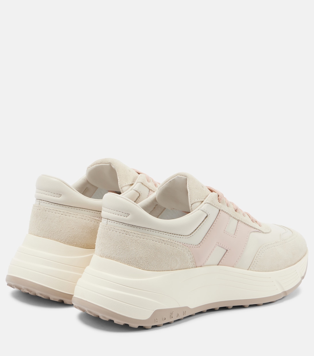 Sneakers H669 aus Veloursleder und Leder | Hogan