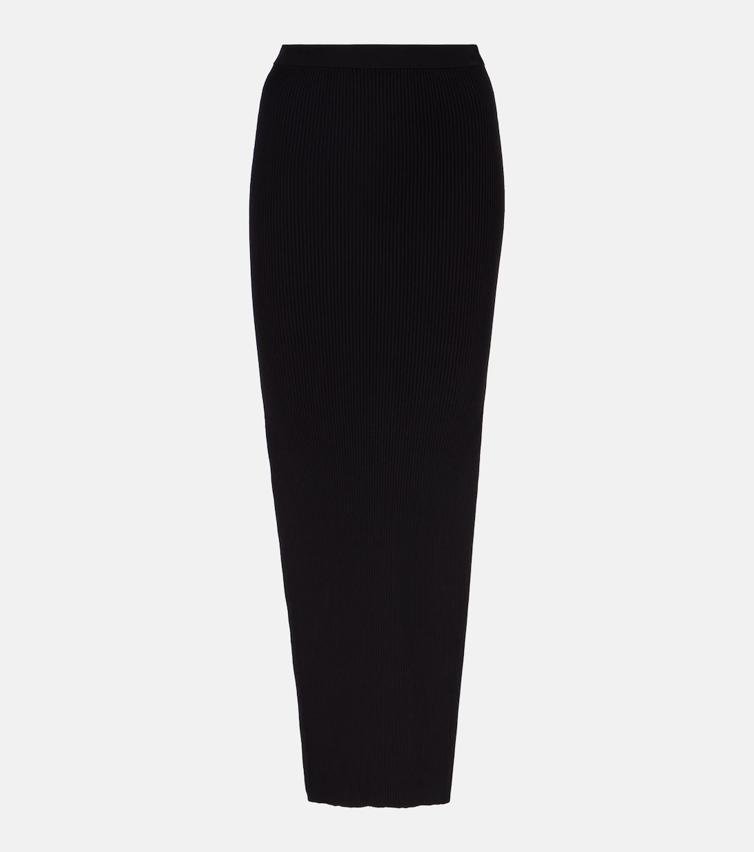 Falda midi Sacriskirt de punto acanalado | Rick Owens