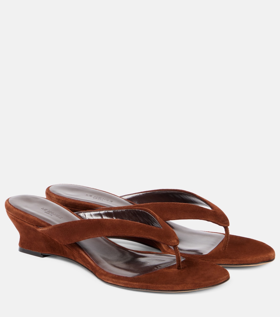 Suede thong sandals | Le Monde Béryl