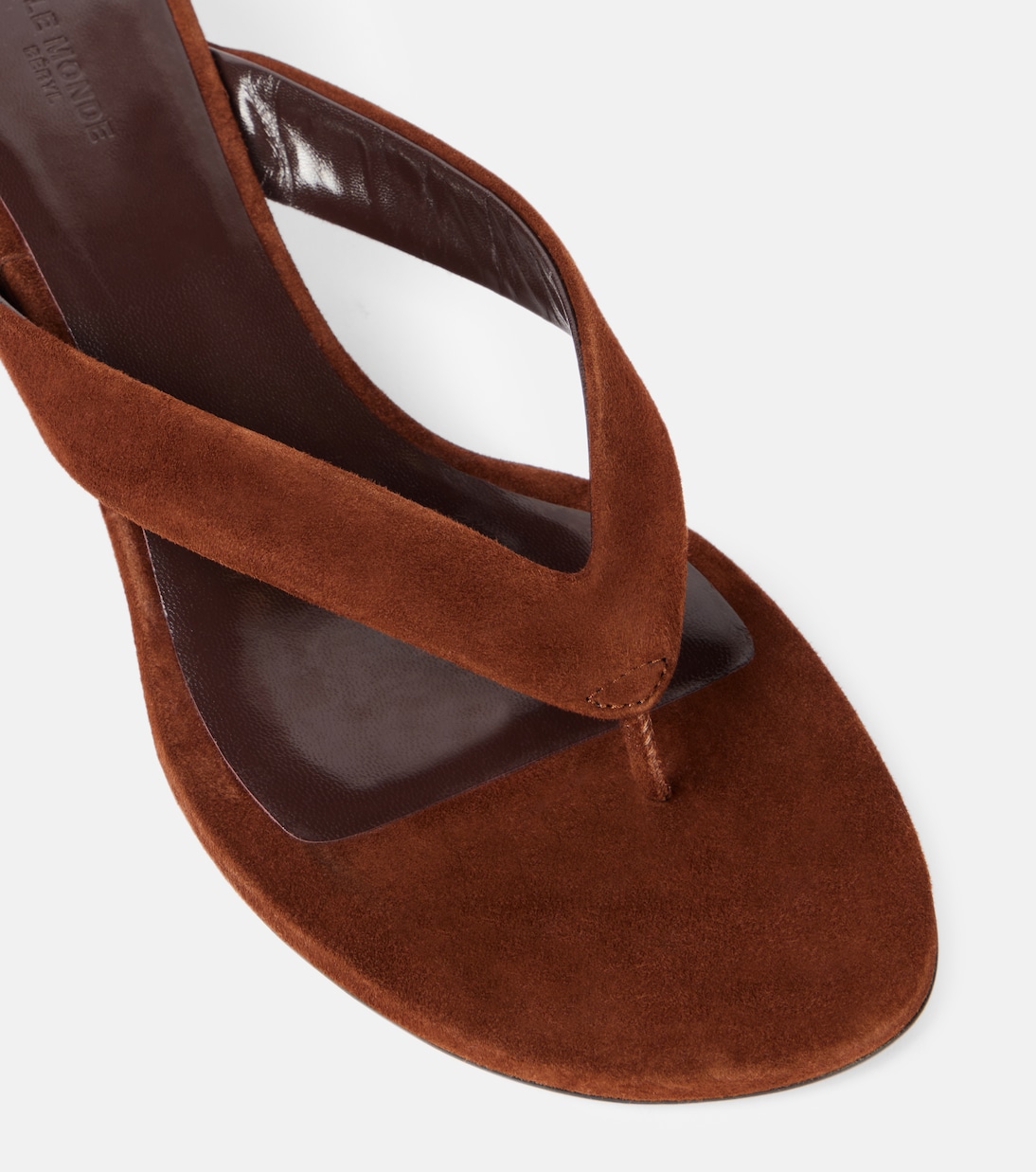 Suede thong sandals | Le Monde Béryl