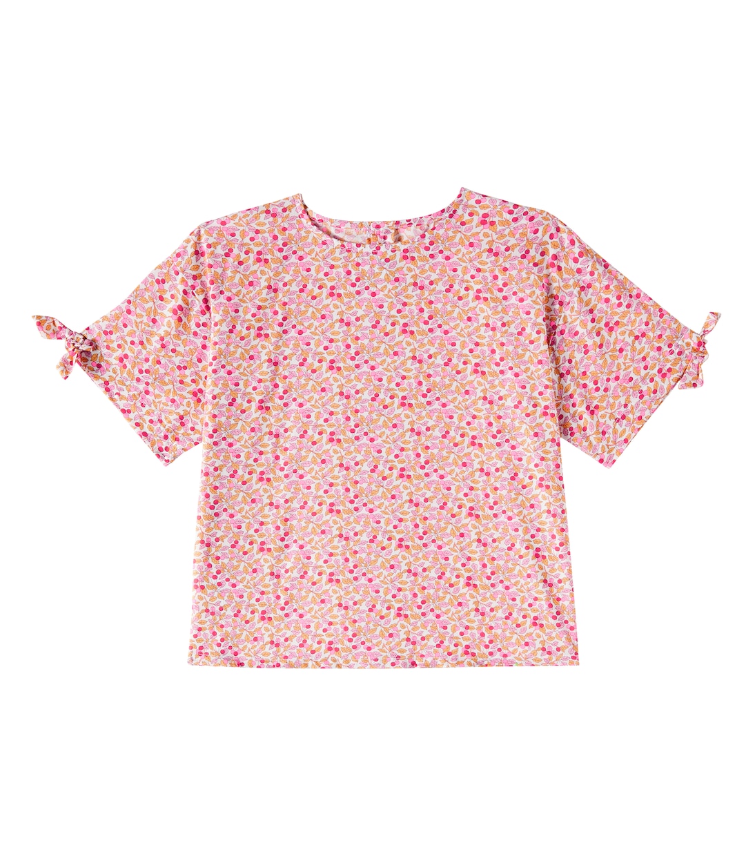 T-shirt in cotone con stampa | Il Gufo