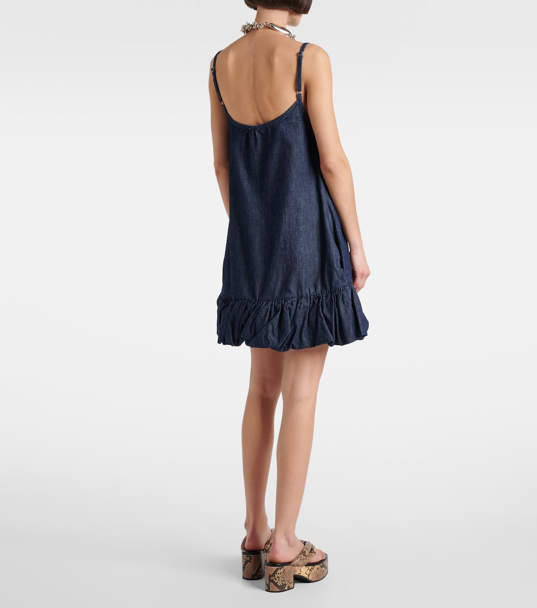 Abito corto di jeans | Dries Van Noten