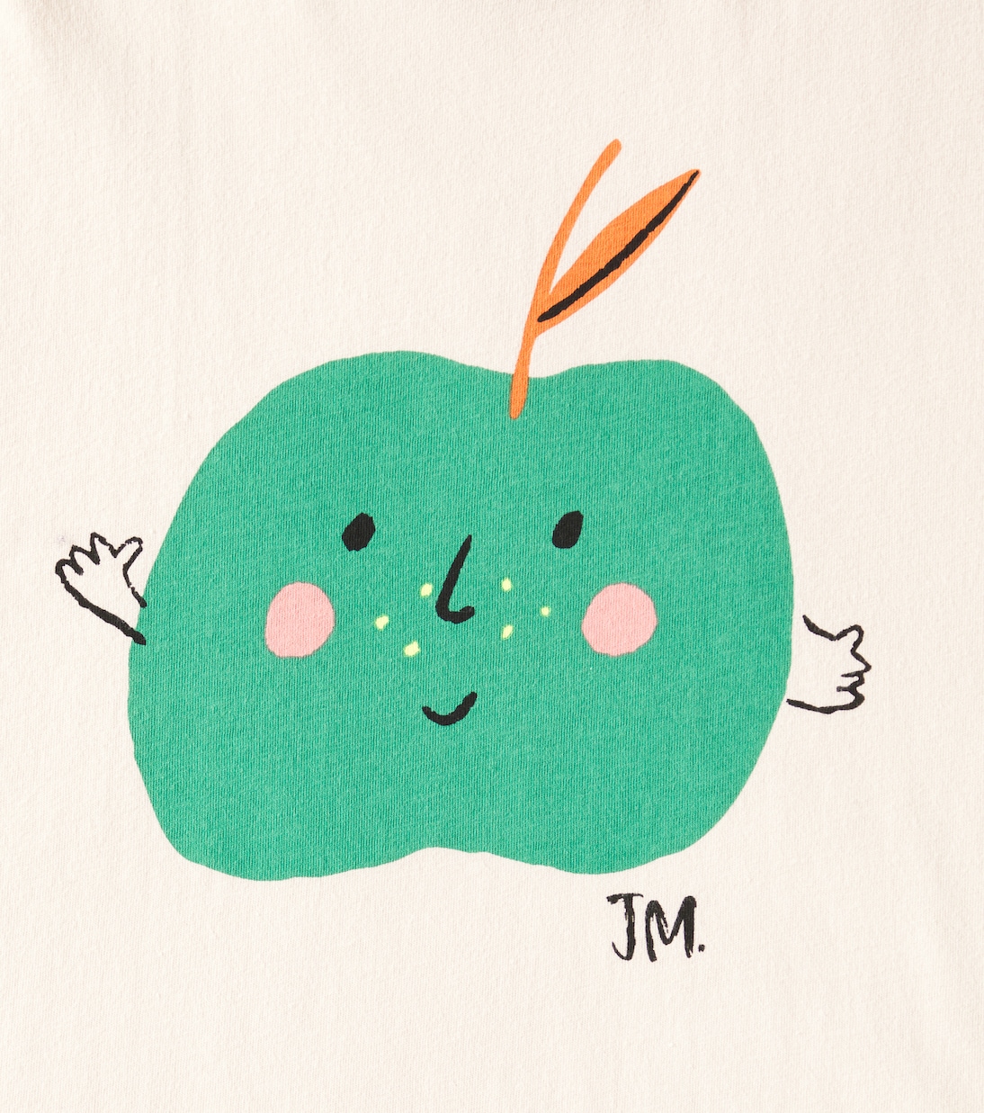 T-shirt in jersey di cotone con stampa | Jellymallow