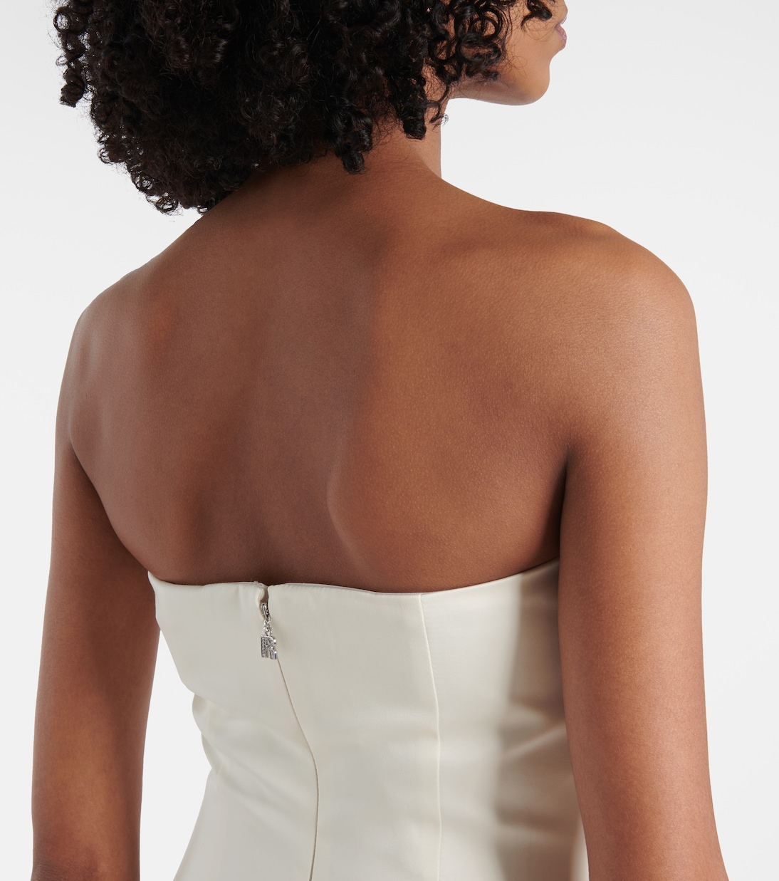 Robe midi de mariée à fleurs | Rotate