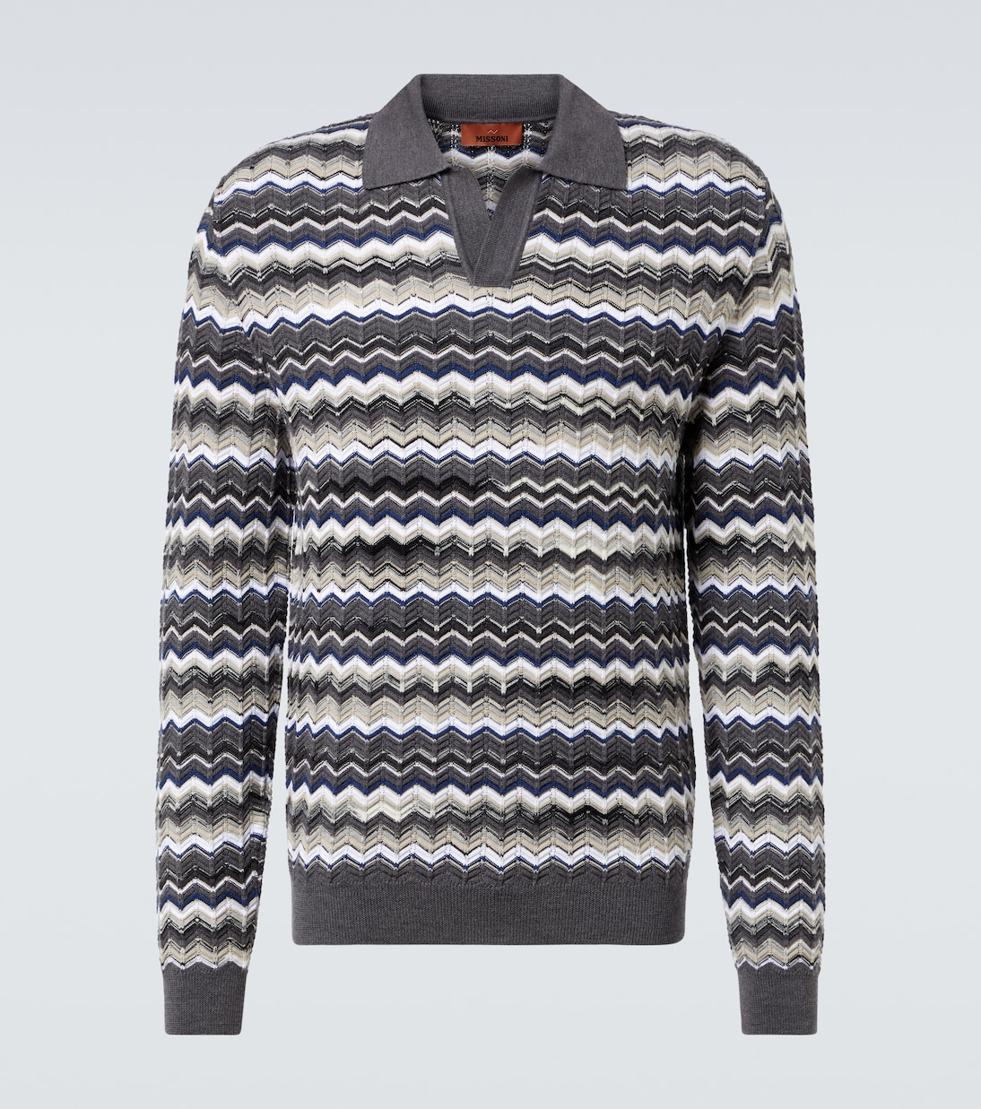 Polopullover aus Wolle und Baumwolle | Missoni