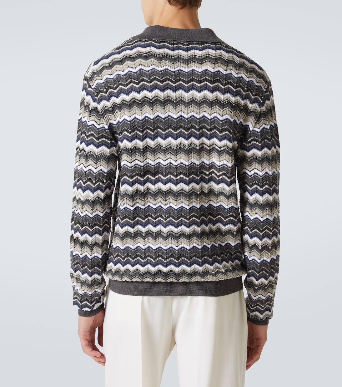 Polopullover aus Wolle und Baumwolle | Missoni