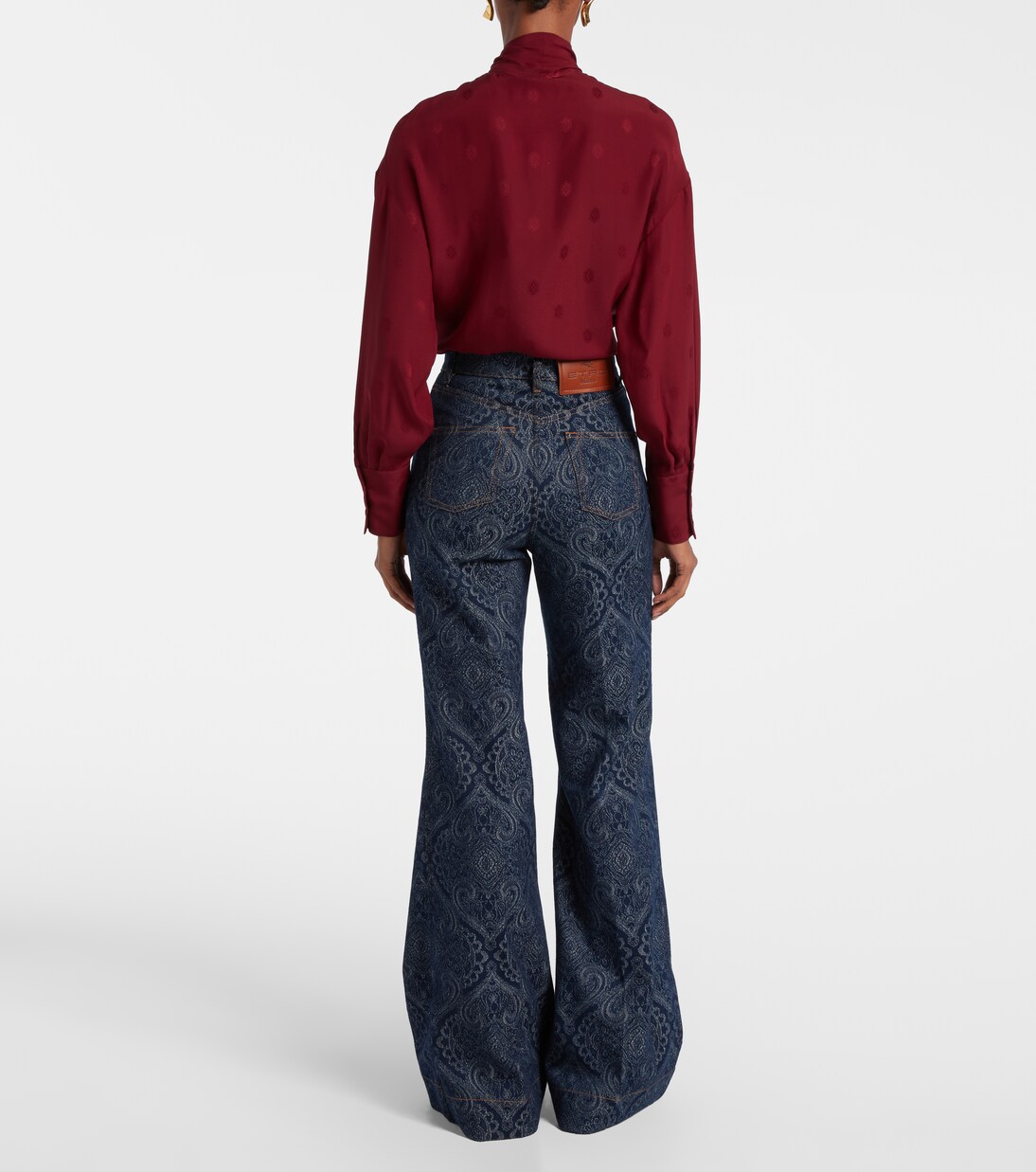 Pegaso high-rise flared jeans | Etro