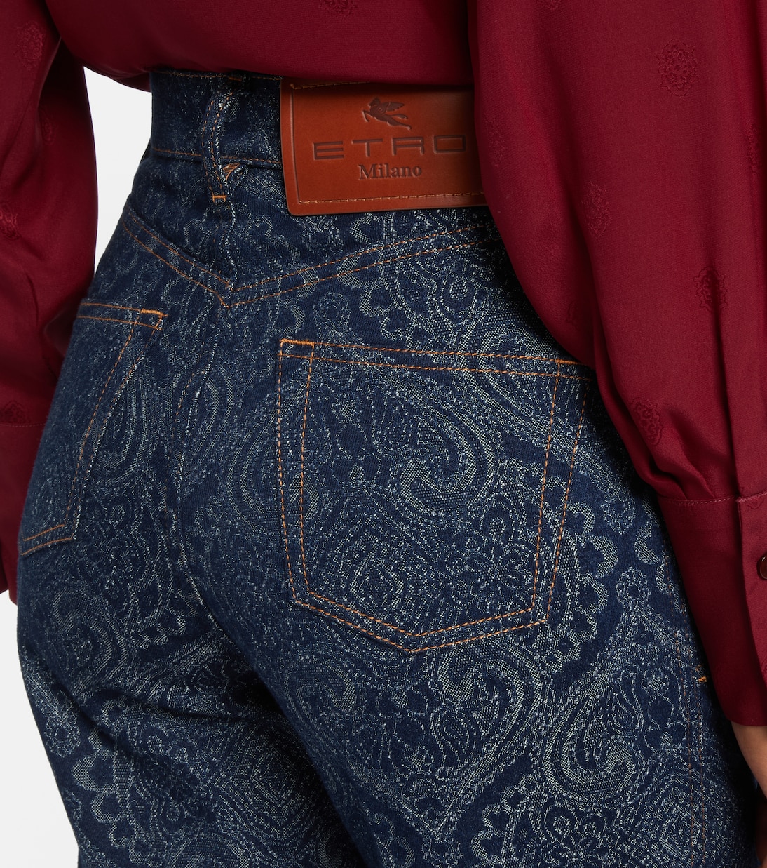 Pegaso high-rise flared jeans | Etro