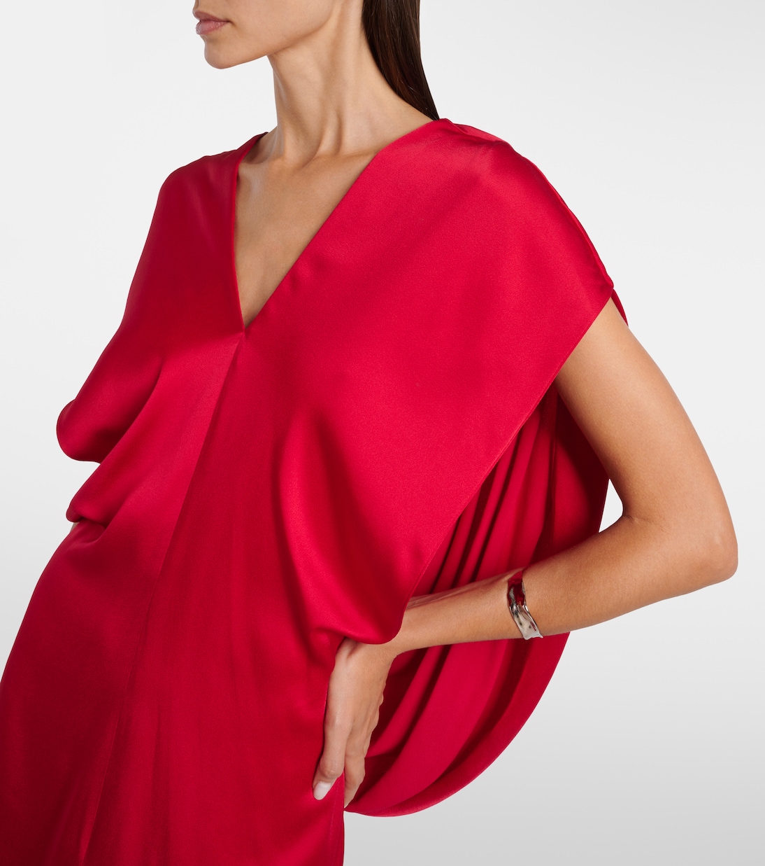 Robe aus Satin  | Stella McCartney