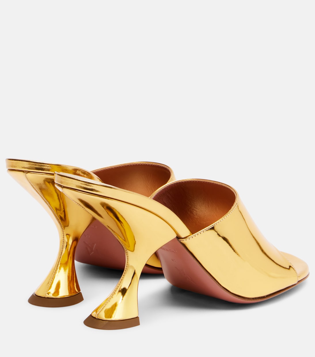 Taylor 90 leather mules | Amina Muaddi