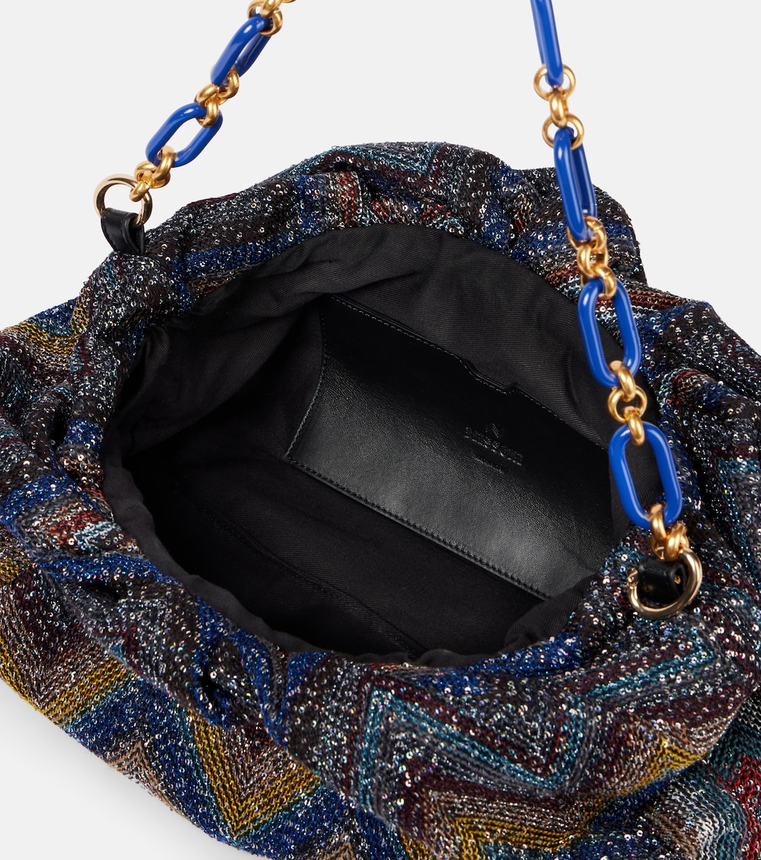 Zigzag Medium beaded shoulder bag | Missoni