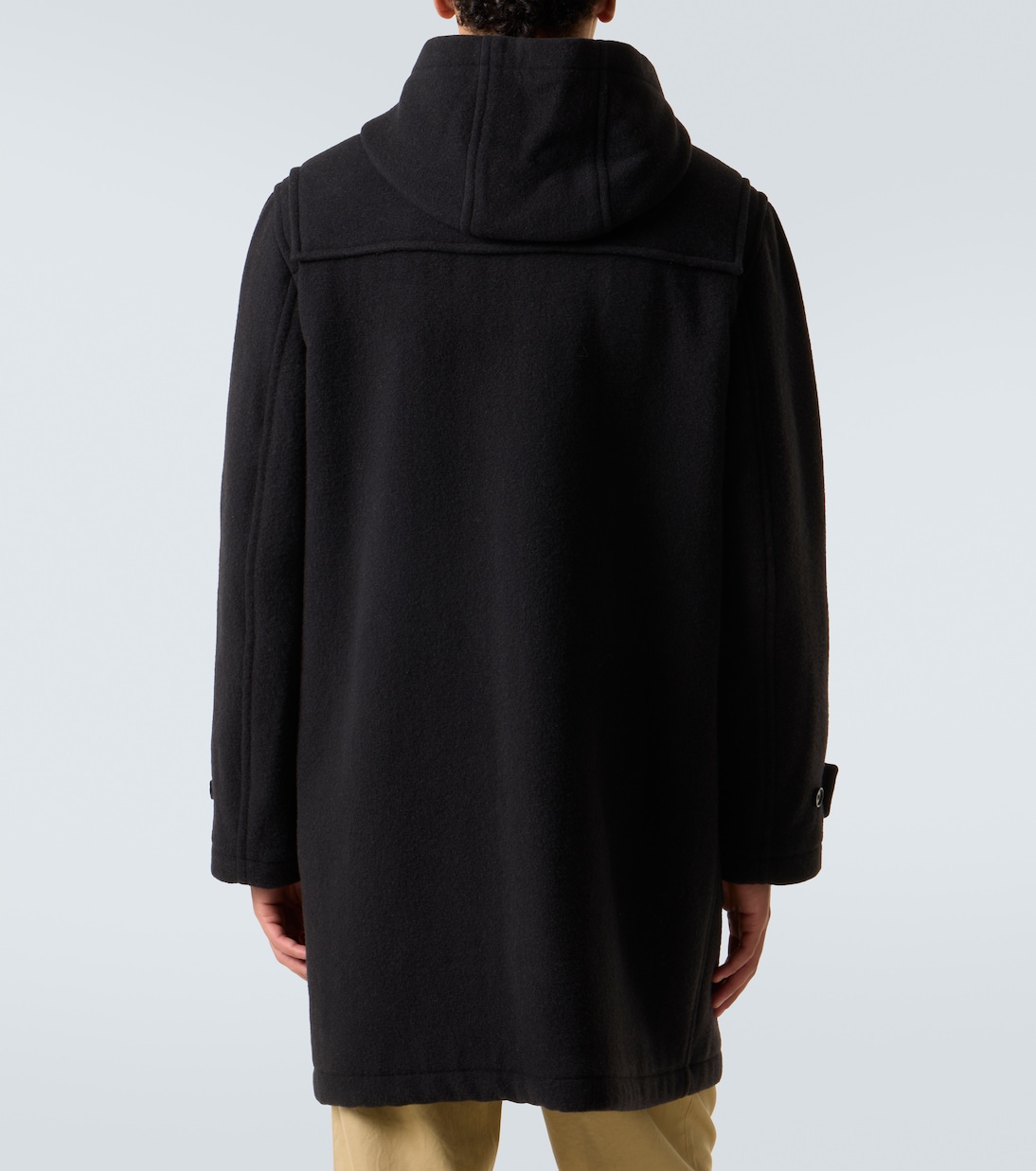 Hooded wool twill coat | Burberry