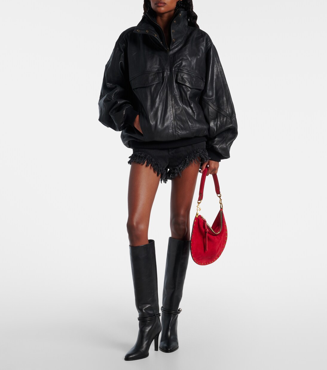 Oskan Small suede shoulder bag | Isabel Marant