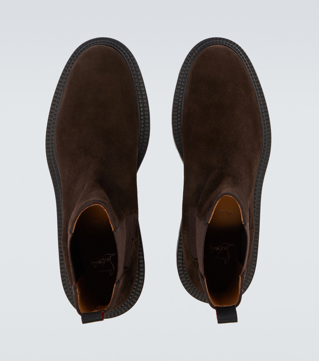 Botas Chelsea Devon College de ante | Christian Louboutin